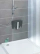 Складное сиденье для душа Wenko Secura Premium полипропилен, 37 x 37,5-56,5 x 30,5 см, антрацит - изображение 3