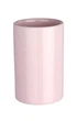 Склянка для зубних щіток Wenko Polaris Pastel, кераміка, рожевий - зображення 1
