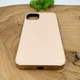 Стеклянный чехол Glass case Матовый для iPhone 14 Plus Gold - изображение 2