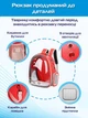 Прозрачный рюкзак для переноски животных Pet Cat для кошек и собак Red - изображение 4