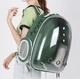 Прозрачный рюкзак для переноски животных Pet Cat для кошек и собак Green - изображение 6