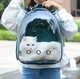 Прозрачный рюкзак для переноски животных Pet Cat для кошек и собак Green - изображение 7