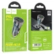 Автомобильное зарядное устройство Hoco Z47A Transparent, PD30W+QC3.0, Прозрачный черный - изображение 3