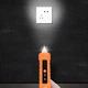 Індикатор напруги тестер 12-1000В AC VoltAlert безконтактний детектор, світлова та звукова індикація, ліхтарик Помаранчевий - зображення 9