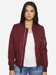 Бомбер женский Alpha Industries L-2b Scout W WJL46000C1 XS Бордовый (640631779748) - изображение 2