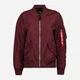 Бомбер женский Alpha Industries L-2b Scout W WJL46000C1 XS Бордовый (640631779748) - изображение 5