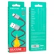 Кабель BOROFONE BX83 Micro Famous silicone charging data cable Black - зображення 2