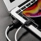 Кабель BOROFONE BX31 USB to iP 2.4A, 1m, silicone, TPE connectors, White - изображение 3