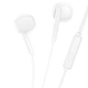 Наушники - вкладыши пластиковые BOROFONE BM76 Ocean с микрофоном белые - изображение 2