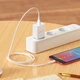 Зарядное устройство с быстрой зарядкой QC 3.0 + кабель MicroUSB BOROFONE BN5 |1USB, 18W| Белый - изображение 8