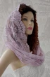 Лавандовый нарядный снуд в церковь Lady Solomia 60х110см RC69 - изображение 3