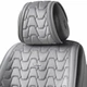 Премиум накидки для передних сидений Beltex Chicago 2 шт Grey (BX85250) - изображение 3