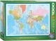 Пазл EuroGraphics Мапа світу 1000 елементів (6000-1271) - зображення 1