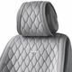 Премиум накидки для передних сидений Beltex New York 2 шт Grey (BX84250) - изображение 3
