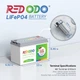 Аккумуляторная батарея (литий-железо-фосфатная) Redodo 12V 100Ah LiFePO4 1.28kWh + BMS 100A - изображение 3