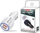 Автомобильное зарядное устройство Xiamen 2USB PD18W QC 3.0 White (PH050556) - изображение 2