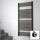 Рушникосушка електрична Terma BONE 1260х500, тен MOA, колір 9005 mat (чорний матовий) - зображення 7