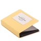 Фотоальбом Yellow для фото Fujifilm INSTAX MINI 12, 11, 8, 9, 40, 50s, 70, 90, 25s, liplay, evo, link, link2 на 64 фотографий (жёлтый с чёрными вкладышами) - изображение 4