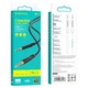 Аудио Кабель AUX Borofone - BL16 (1 метр, Aux 3.5mm - Aux 3.5mm, TPE) - Черный - изображение 4
