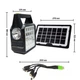Портативная система освещения GDTimes GD-105 Фонарь + 3 LED лампы + солнечная панель 8800 mAh (3_02516) - изображение 7
