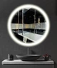 Дзеркало настінне кругле "Екватор" з LED підсвіткою DR-14 500х500х30 - зображення 4
