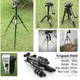 Универсальный штатив трипод Tripod 3120 для телефона камеры c уровнем и чехлом черный - изображение 5