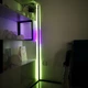 Кутовий LED торшер Gley c RGB підсвічуванням висота 2 м сенсорний пульт керування Зроблено в Україні - зображення 1