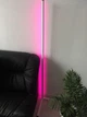 Кутовий Led торшер, освітлення для селфі, ніч нічник, RGB підсвічування, 1 м. Сенсорний пульт управління - зображення 4