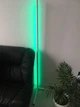Кутовий LED торшер Gley c RGB підсвічуванням, висота 1.5 м, сенсорний пульт керування, білий - зображення 6