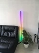 Кутовий Led торшер, лед лампа, лед нічник, RGB підсвічування, 2м сенсорний пульт управління - зображення 5