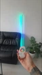 Кутовий Led торшер, лід лампа, лід нічник, RGB підсвічування, 1.5м сенсорний пульт управління White - зображення 6