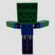 Конструктор фігурка iBlock Зомбі Майнкрафт Zombie Minecraft - зображення 2