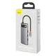 Розгалужувач USB-Хаб 5в1 (TYPE-C TO HDMI*1+USB3.0*3+PD*1) док-станція Baseus Silver (CAHUB-CX0G) - зображення 8