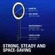 Студійне світло для стрімінгу Elgato Ring Light (10LAC9901) Чорний 45 Вт/2500 лм/2900 - 7000 К - зображення 7
