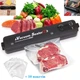 Вакуумный упаковщик вакууматор еды Vacuum Sealer Черный + 10 пакетов - изображение 10