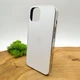 Матовий скляний чохол Baseus Glass case для iPhone 14 Silver - зображення 1