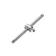 Вороток Т-подібний 1/4 ", 110 мм, Cr-V INTERTOOL ET-1014 - изображение 1