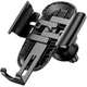 Автотримач мобiльного телефону Baseus Future Gravity Car Mount Black - изображение 6