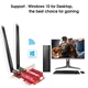 Сетевая карта EDUP EP-9636GS PCI-E 3000Mbps WiFi 6 + Bluetooth 5.1 Intel AX200 5Ghz - изображение 4