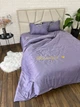 Комплект постільної білизни Cappone Beautiful, фіолетовий 200х220 см - зображення 4