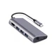Переходник Dynamode USB3.1 Type-C to HDMI, 3хUSB3.0, RJ45, USB Type-C Female, SD (Dock-USB-TypeC-HDMI-USB3.0-RJ45) - изображение 1