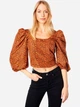 Топ женский Levi's 502363555 M Коричневый (1159777287) - изображение 5