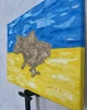 Патріотична картина ручної роботи, "Україна", акрил, розмір 30х40 - зображення 5