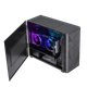 Корпус компьютерный mini-ITX GameMax Ultra Star без блока питания/Mini tower/боковое окно Черный - изображение 5