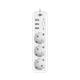 Сетевой фильтр PREMIUM LP-X3 USB 2 м White (2200Вт) - изображение 2