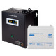 Комплект резервного питания для котла LP (LogicPower) ИБП + мультигелевая батарея (UPS A500VA + АКБ MG 420W) - изображение 1