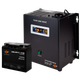Комплект резервного питания для котла LP (LogicPower) ИБП + AGM батарея (UPS A500 + АКБ AGM 220W) - изображение 1