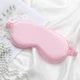 Маска для сну з шовку Silenta Silk Wave Pink + беруші (17068) - зображення 3