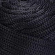 Турецкая пряжа для вязания ЯрнАрт&nbsp;Macrame XL( макраме xl) 148 черный - изображение 2