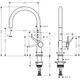 Смеситель Hansgrohe Talis M54 (72804800) - изображение 2